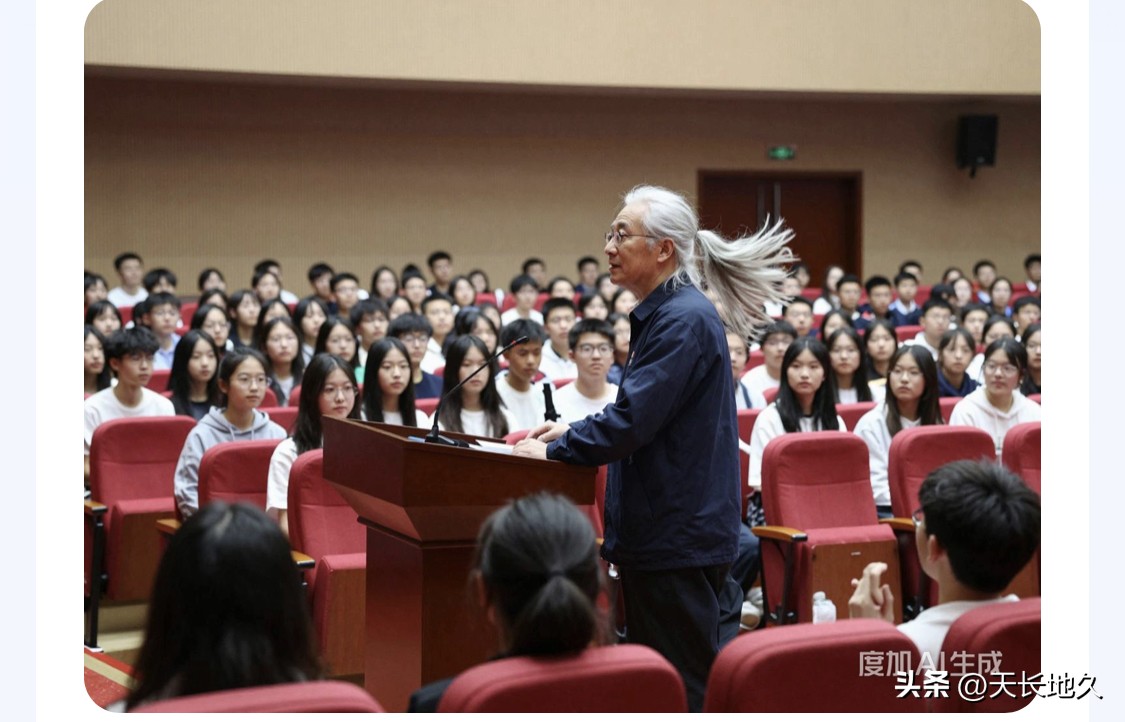 随性亦温柔！浙大教授原生态发型意外走红，圈粉无数
近日，浙江大学 2026 级新生开学典礼上，材料学院韩高荣教授意外凭一头飘逸发型走红网络，刷屏各大社交平台，收获全网好感。
作为教师代表上台致辞时，韩高荣教授一身正装沉稳端庄，一头自然生长的银发搭配灵动半边刘海格外吸睛。发言时，微风拂面，加上频繁点头