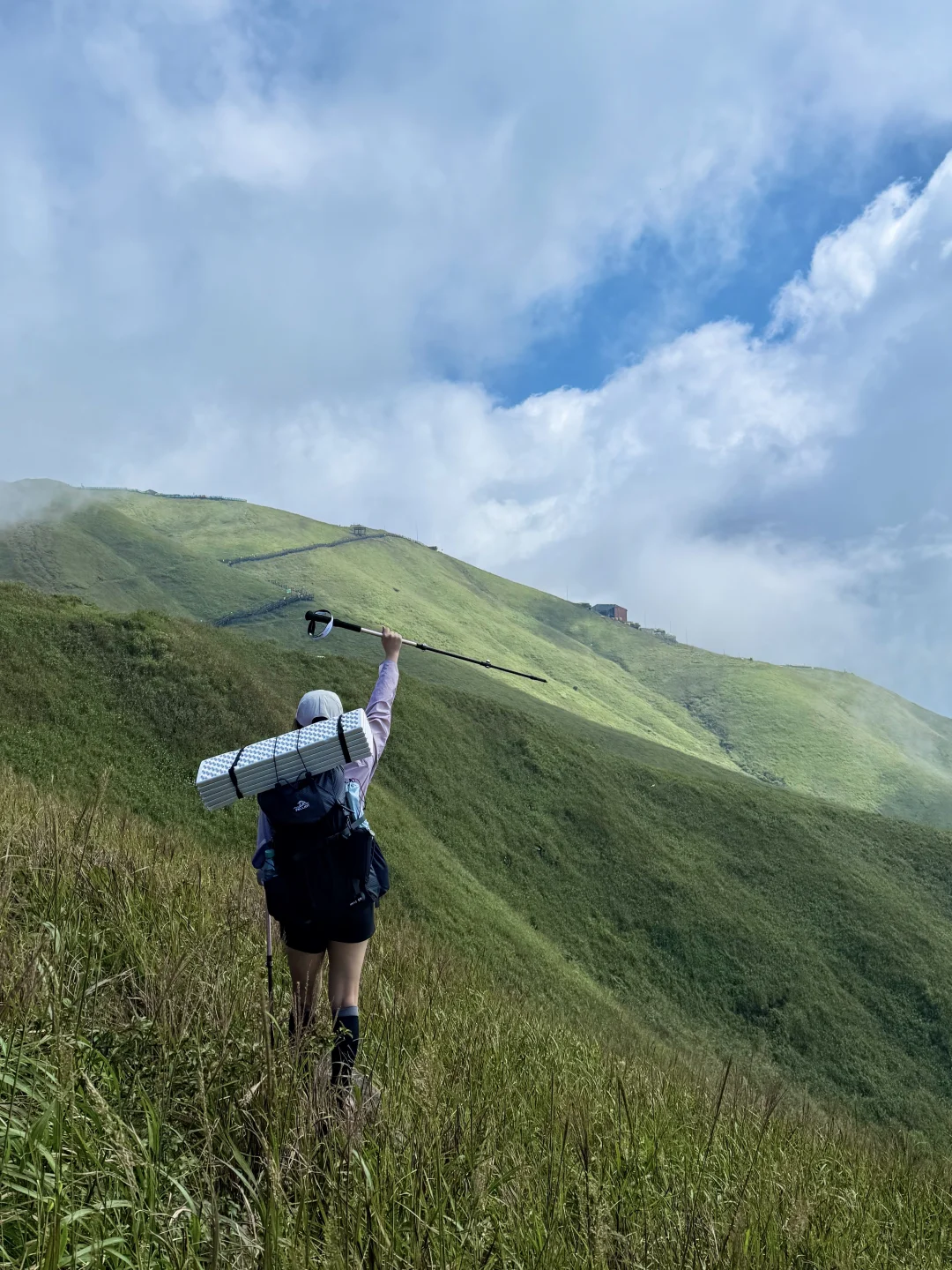 美炸了😭 武功山不愧是网红山，有腿就能走！