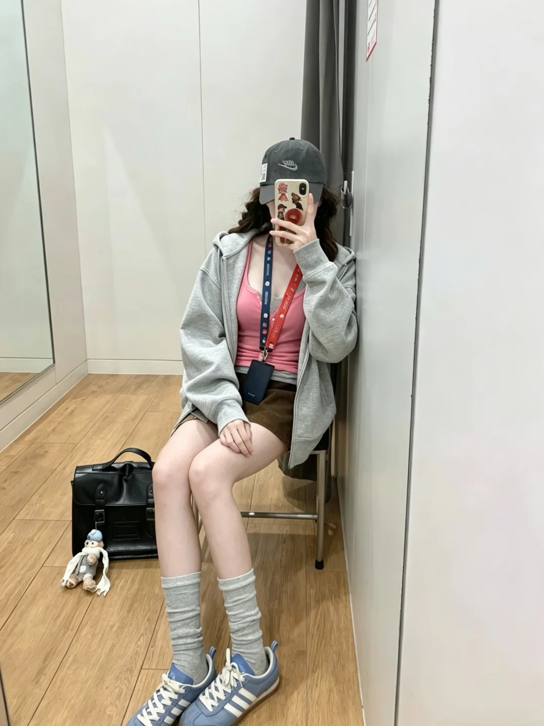 优衣库叠bm又adidas~🍧つ`🍪3套好乖好韩好复古~