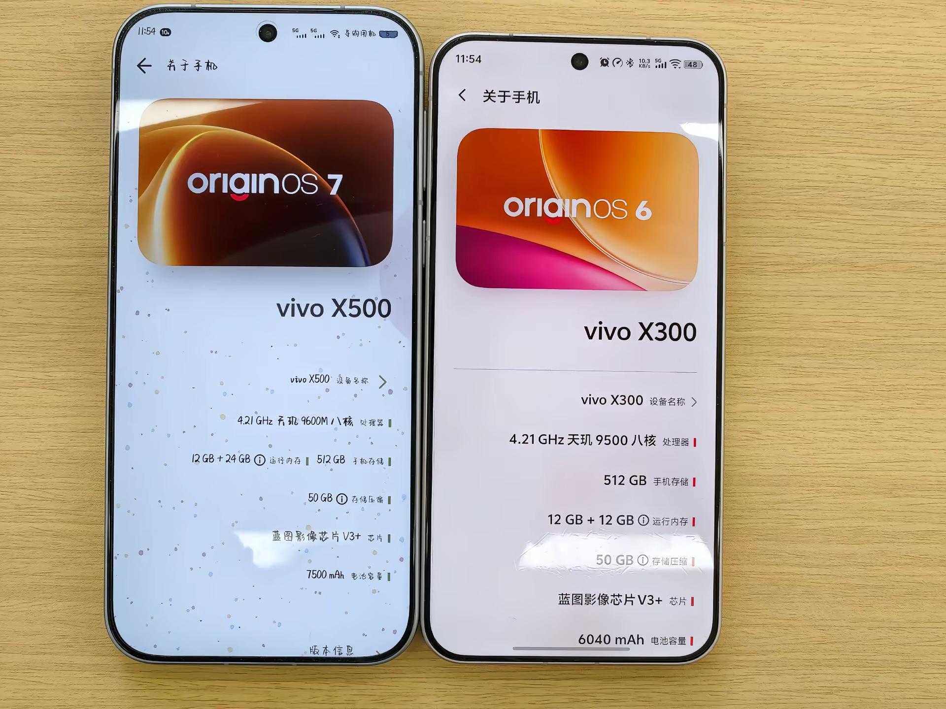 蓝厂太听劝了，电池终于变大了。这个提升大家觉得怎么样呢vivox500系列  手机提升 新机体验感受 vivo影像实力