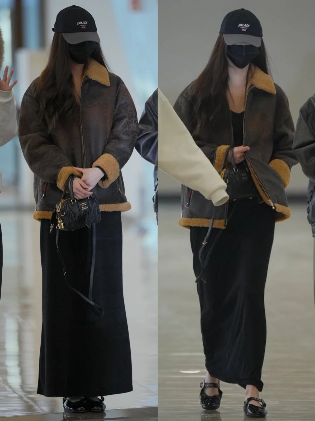 张元英今日保暖在线，穿了件皮袄子