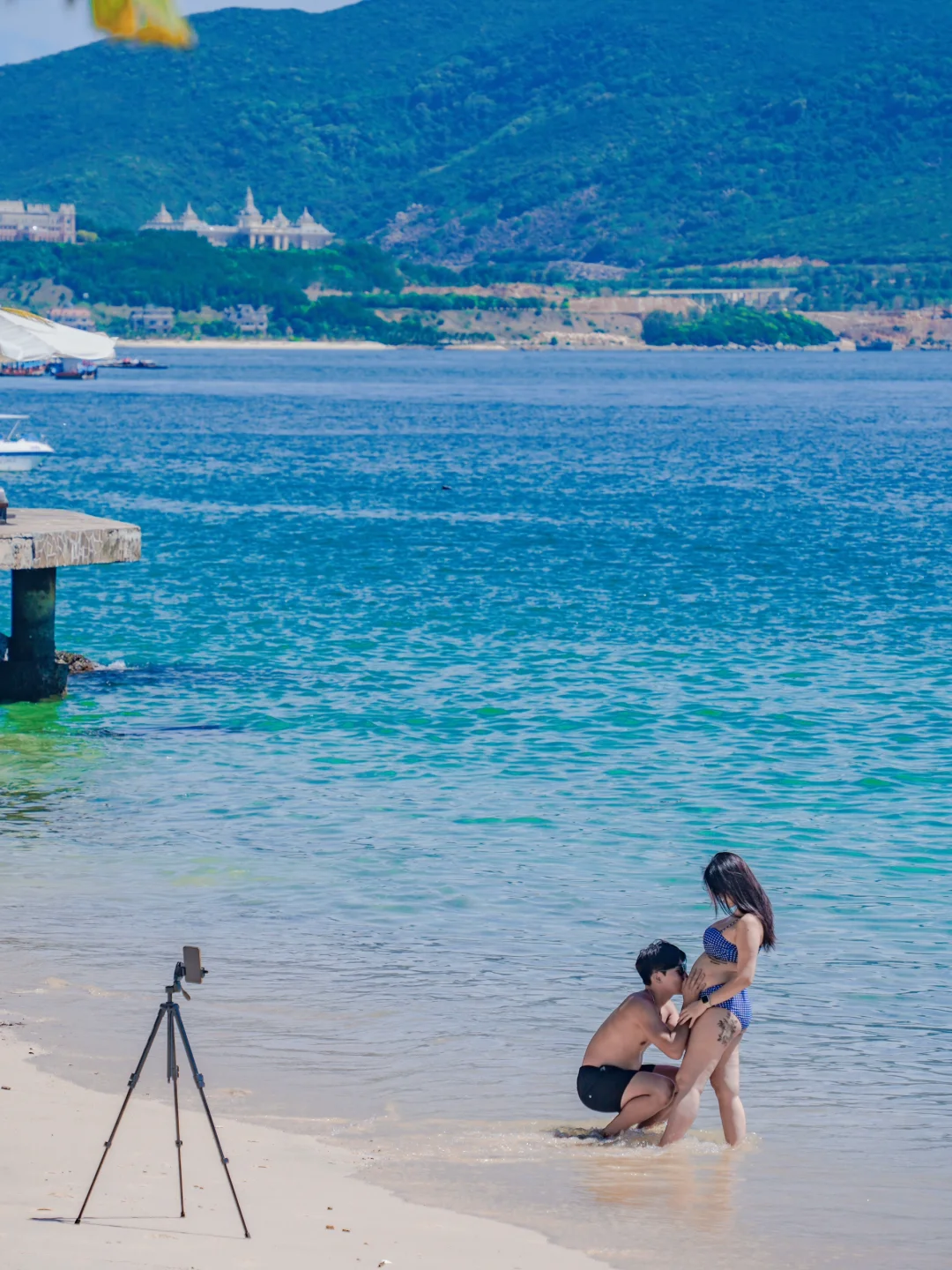 越南出海一日游，拍到韩国夫妻的人生照片