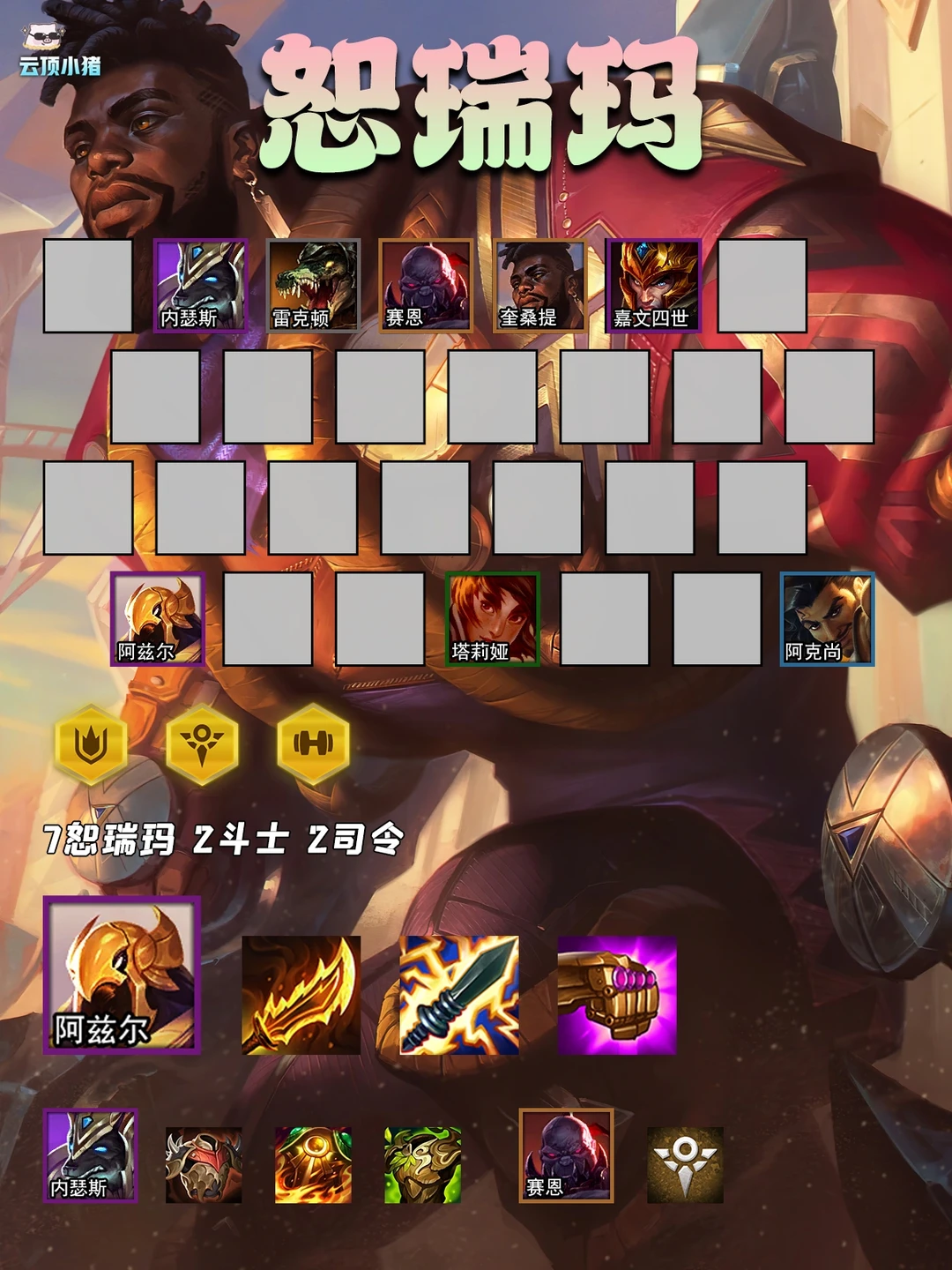 赛季末冲王者！版本T1恕瑞玛回归！