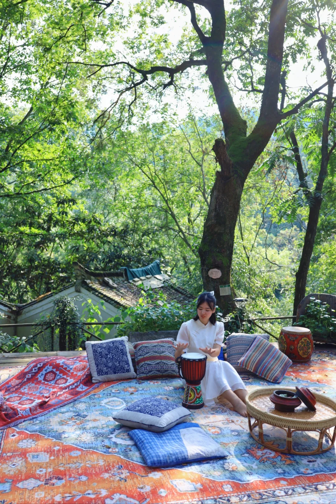 不是云南❗️在武汉❗️有风的地方同款小院