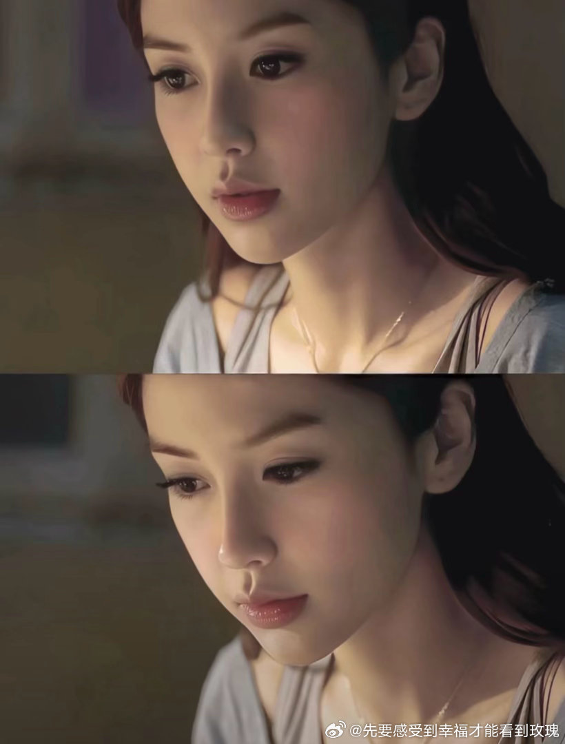 #angelababy[超话]#  
明媚的忧郁感
​