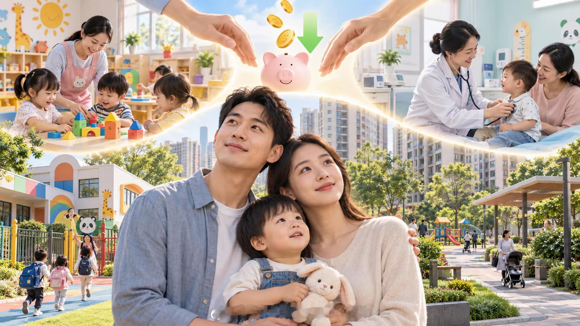 【如何降低育儿成本？中国当局推出新措施】#中国#正在推出新的支持生育措施，旨在降低家庭生育和养育子女的成本。作为落实“十五五”规划优先事项的一部分，政府正在扩大托儿所和幼儿园网络，提高地方医疗中心儿科服务的可及性，并制定儿童托育服务法。北京试图解决的主要问题是高昂的育儿成本，这严重 ​