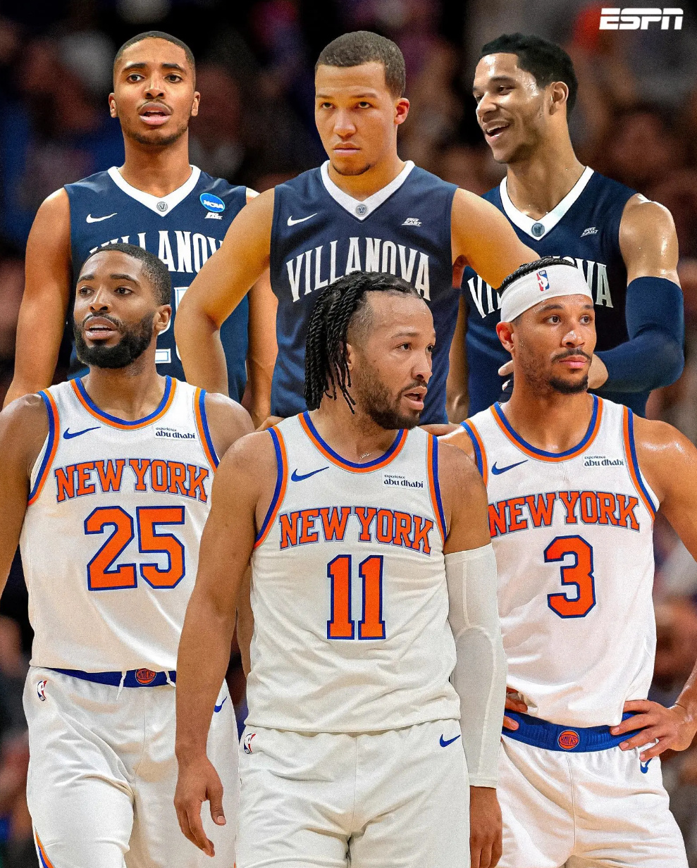 ESPN分享维拉诺瓦三兄弟海报：他们能再夺一座总冠军奖杯吗  NBA季...