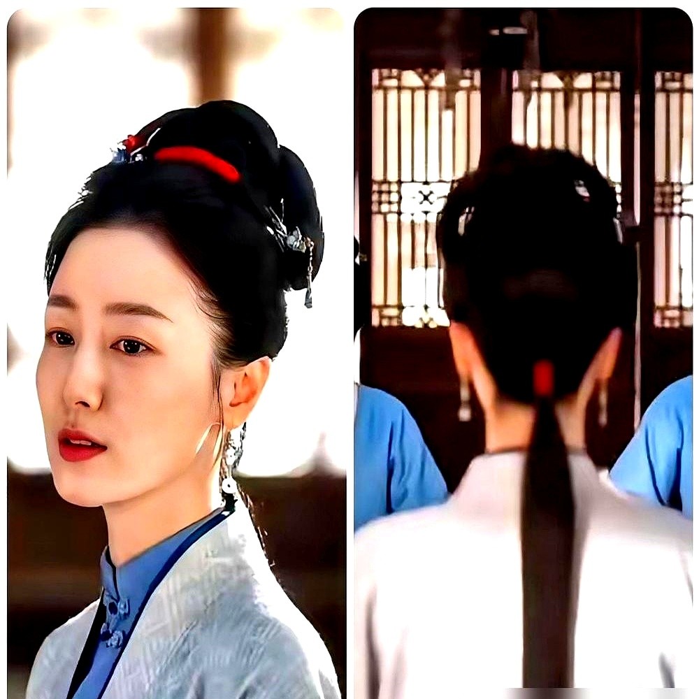 顶着少女发髻演已婚妇人，这种低级穿帮，弹幕居然集体失明。

谭松韵这部收视飙破37%的剧里，叶青演的丫鬟被卖给傻子。夫家散伙后，她拖着一身死灰挪回府。挑错的观众本来键盘都敲好了，抬头一看她的脸，手指全悬在屏幕上。

她一滴泪没掉，就那么掀起眼皮，眼底全是被日子嚼碎了硬咽下去的苦渣子。那股绝望死死咬住