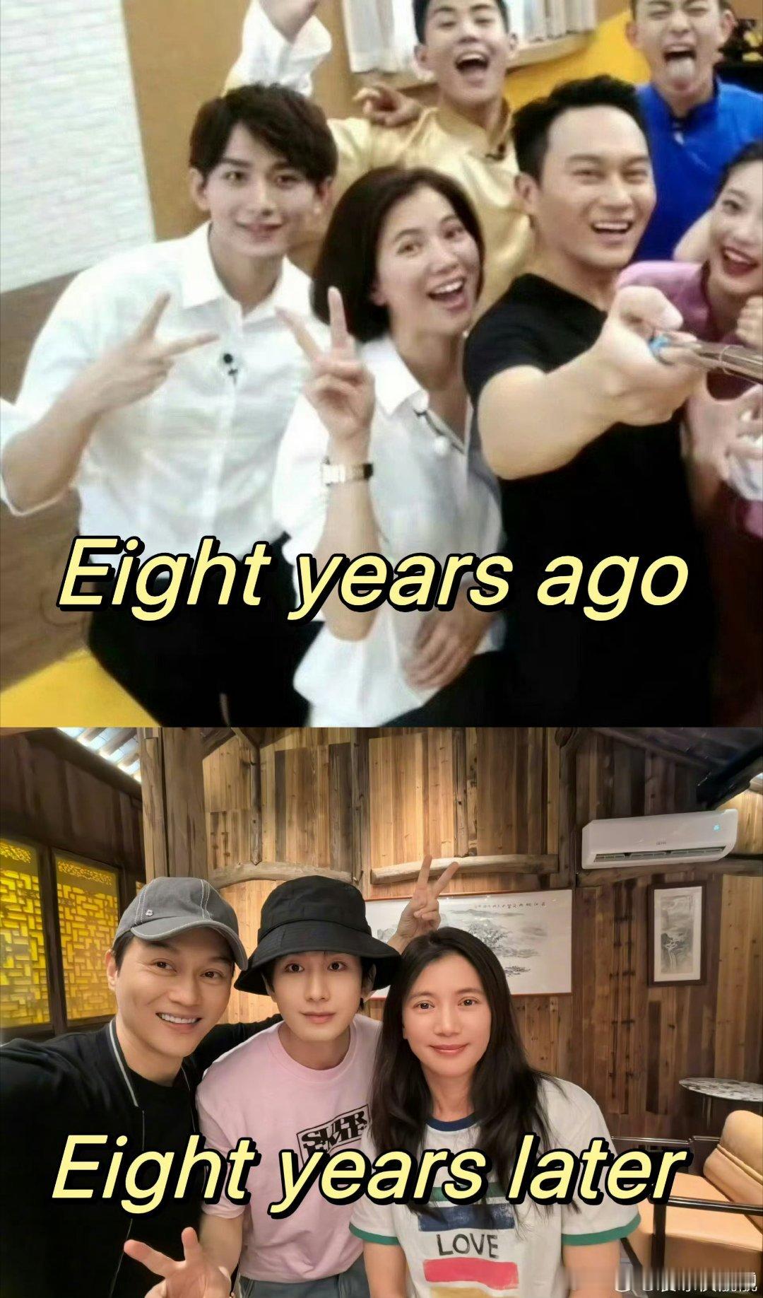 #成毅[超话]##张智霖成毅合照# 久违了，萧大侠。 ​
