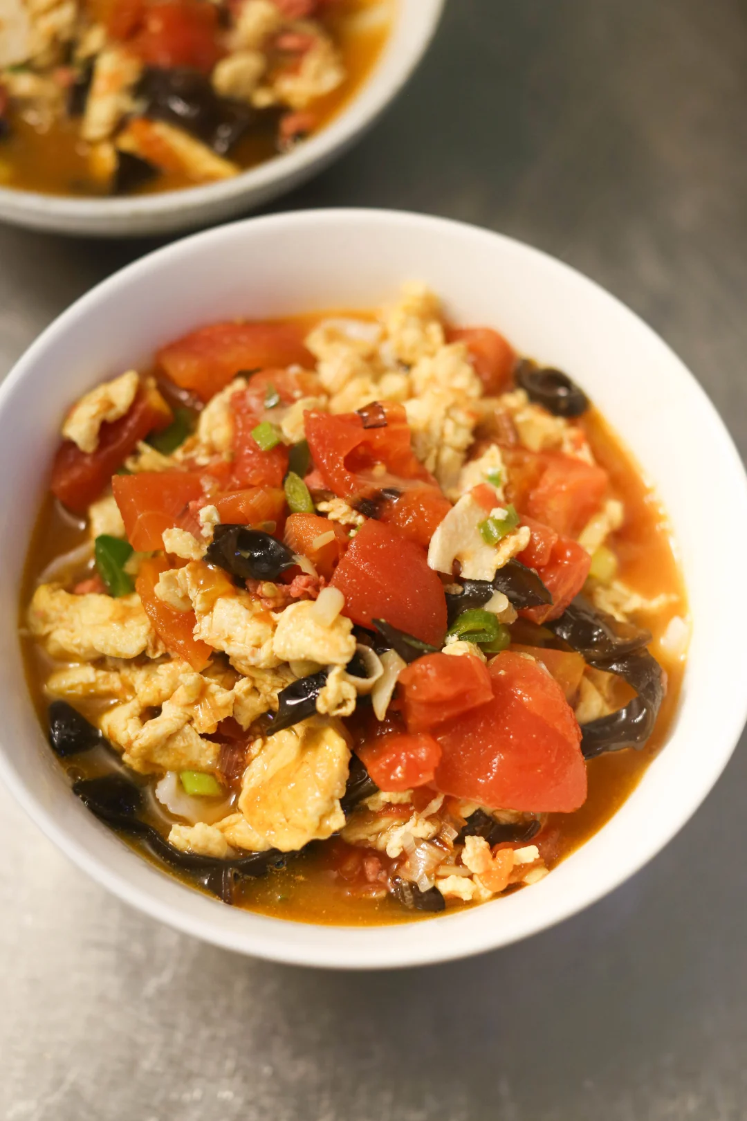 挑战1000种面不重样（356）西红柿打卤手擀面