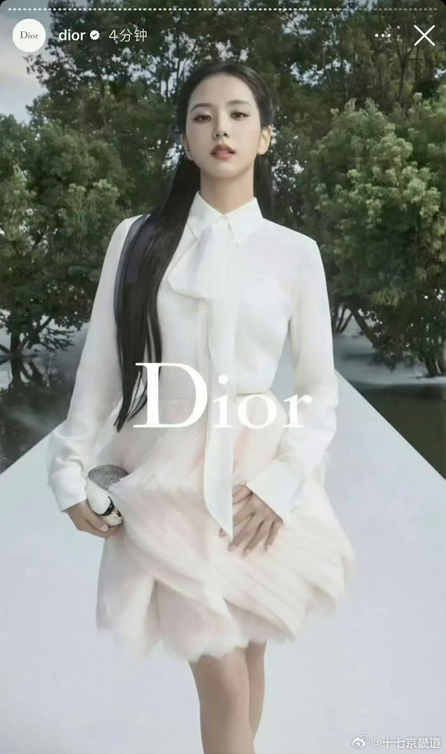 #Dior首位认领金智秀#你没有被认领 ​
