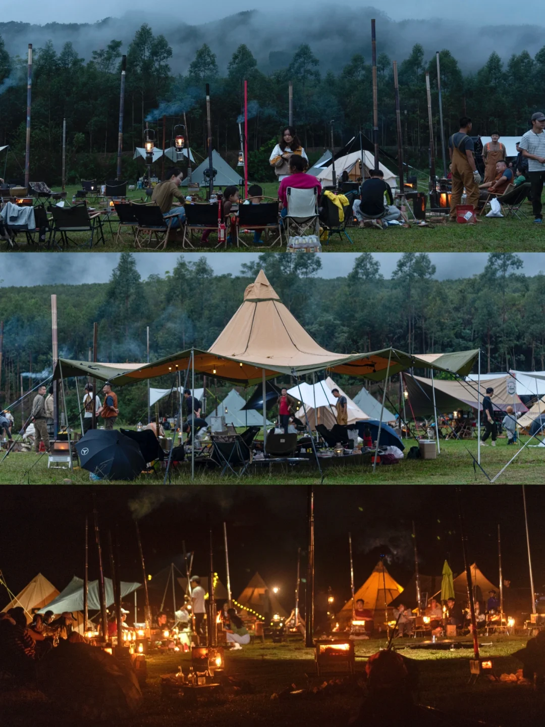 没想到南宁柴火炉露营大会也这么卷