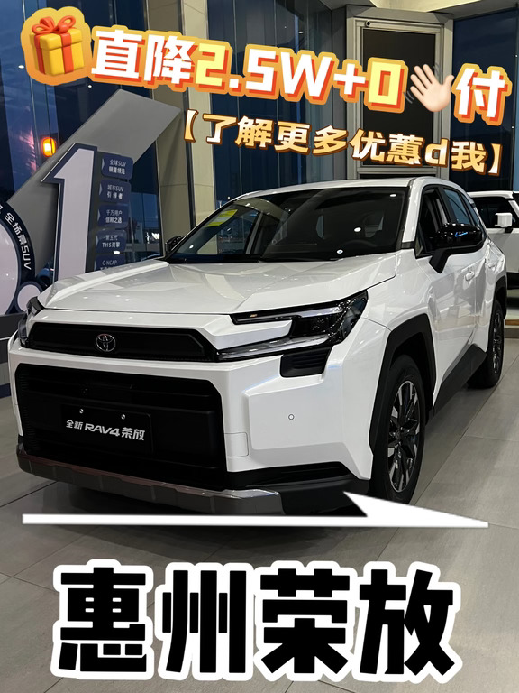 在惠州买荣放后悔没早点来这家店！