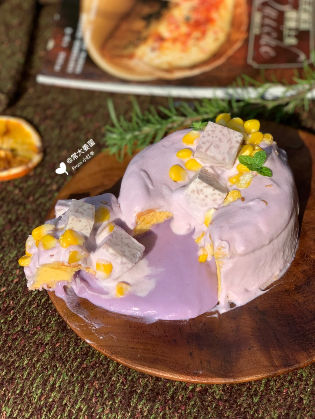 完美复刻喜茶爆浆芋泥蛋糕🏆不愧为销冠❗️