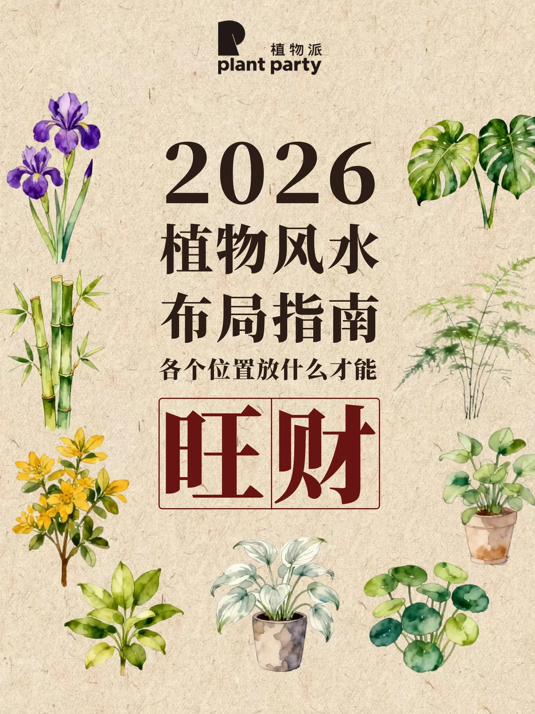 2026‼️植物旺财招福💰最强攻略🌱