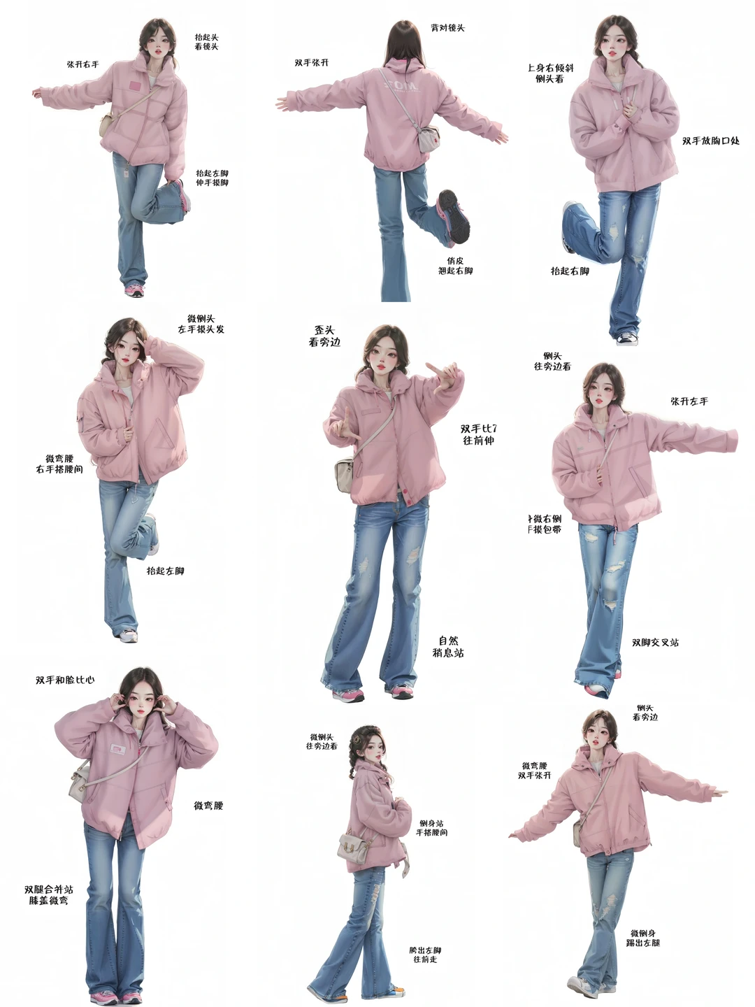 被吹爆的全身拍照姿势📷这一篇够用啦！！