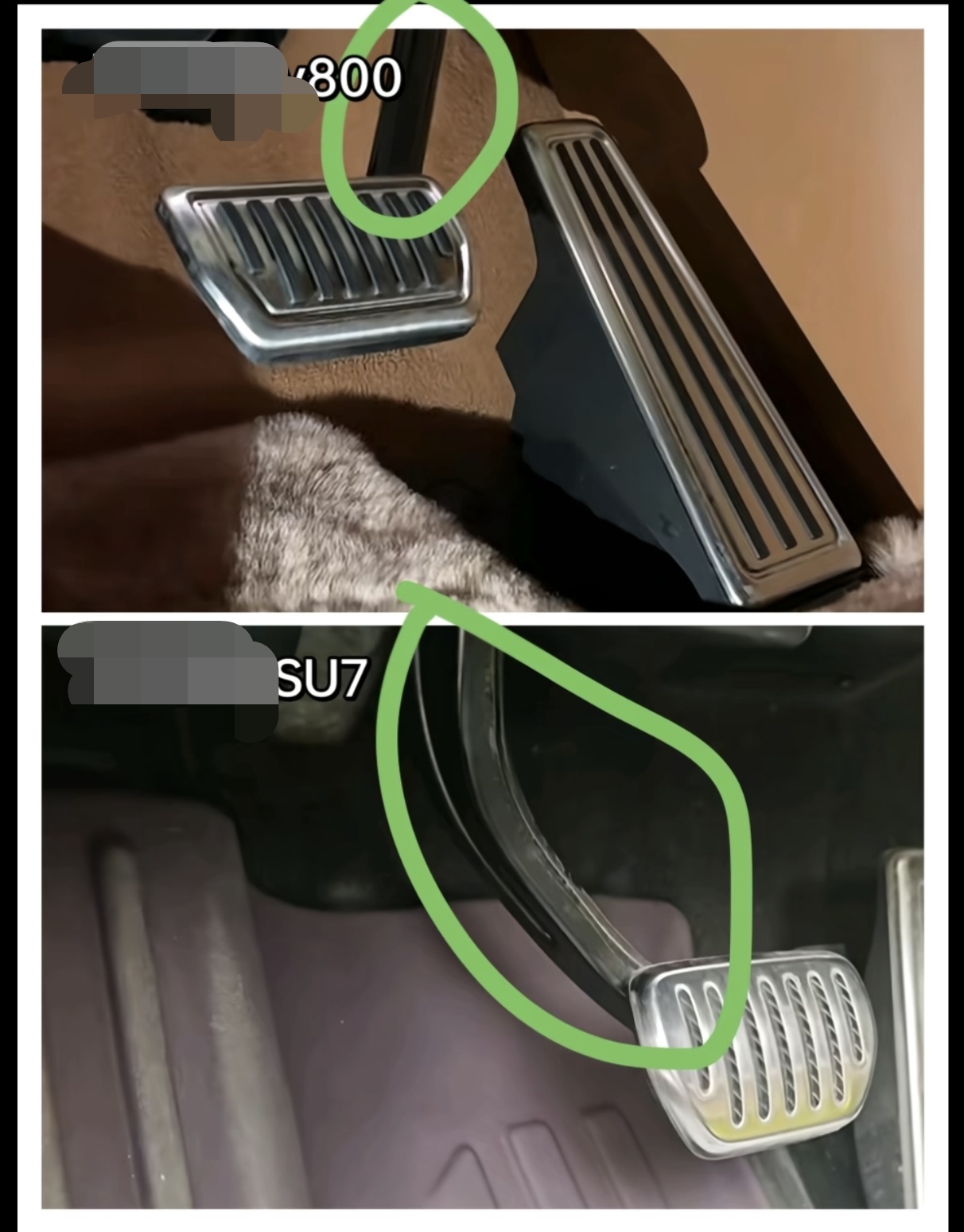 活这么大第一次听刹车能踩断
昨天懂车帝发布了一条视频
某V800三辆车刹车踏板都踩断了
这是绿巨人踩的还是谁踩的
昨天今天是刹车踏板受难日
很多网友都回去猛踩自己车的刹车
确保安全可靠不会断