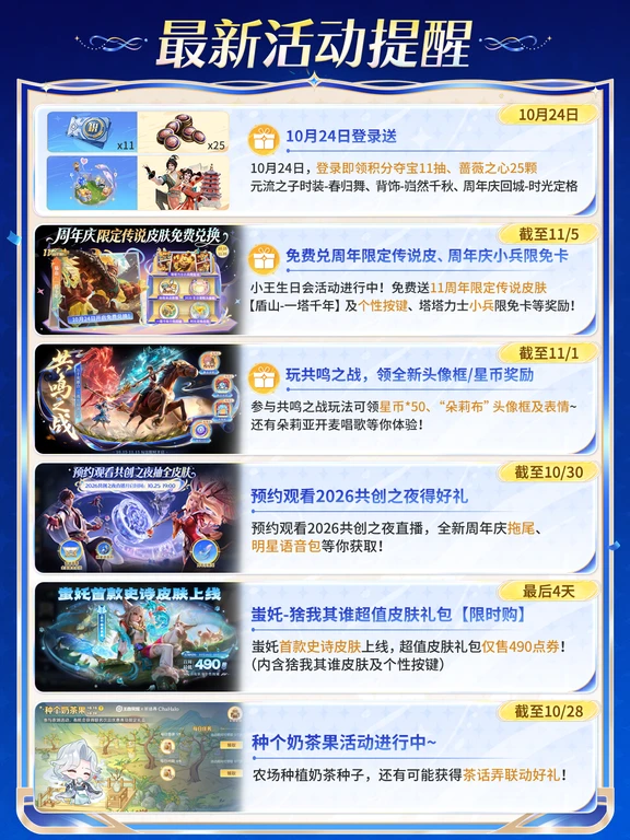 2026周年庆进行时！小王的活动播报跟上