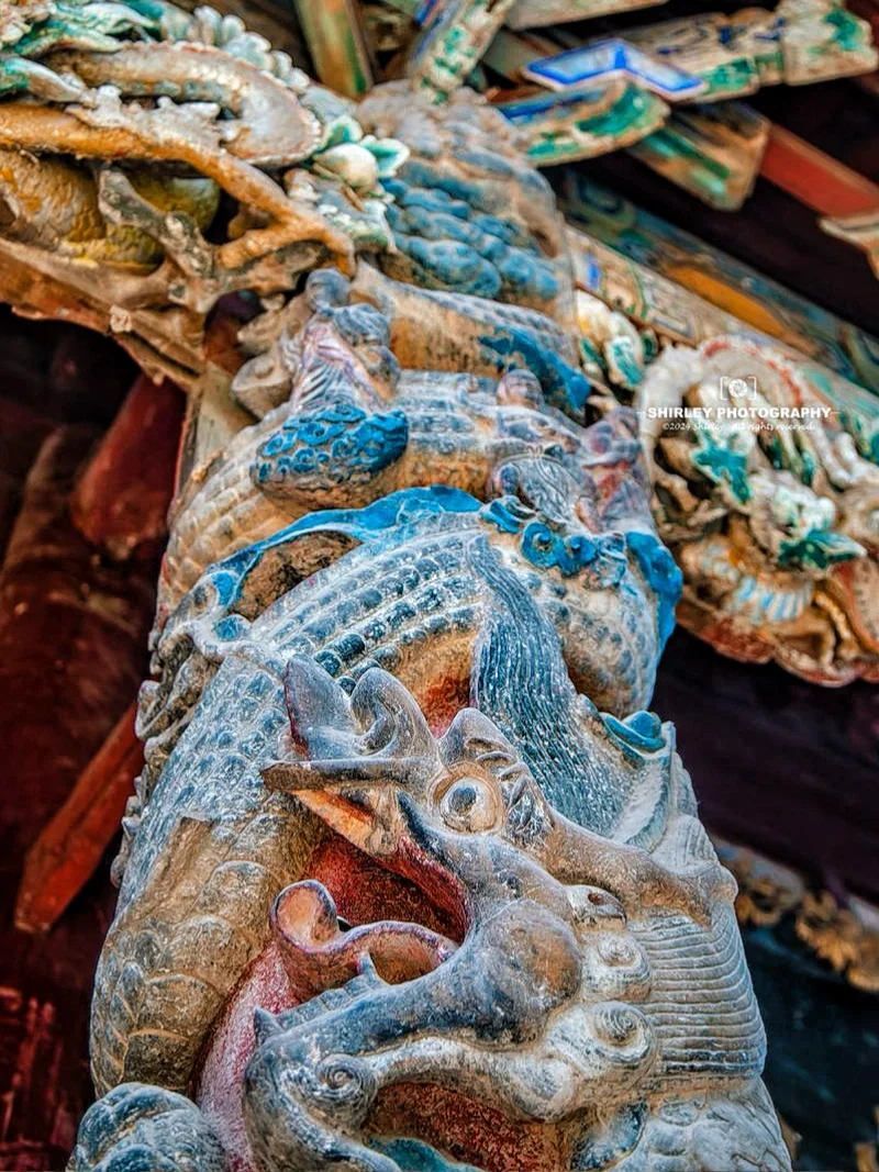 不愧是山西古建❗️仅凭八根柱子就评上了国保