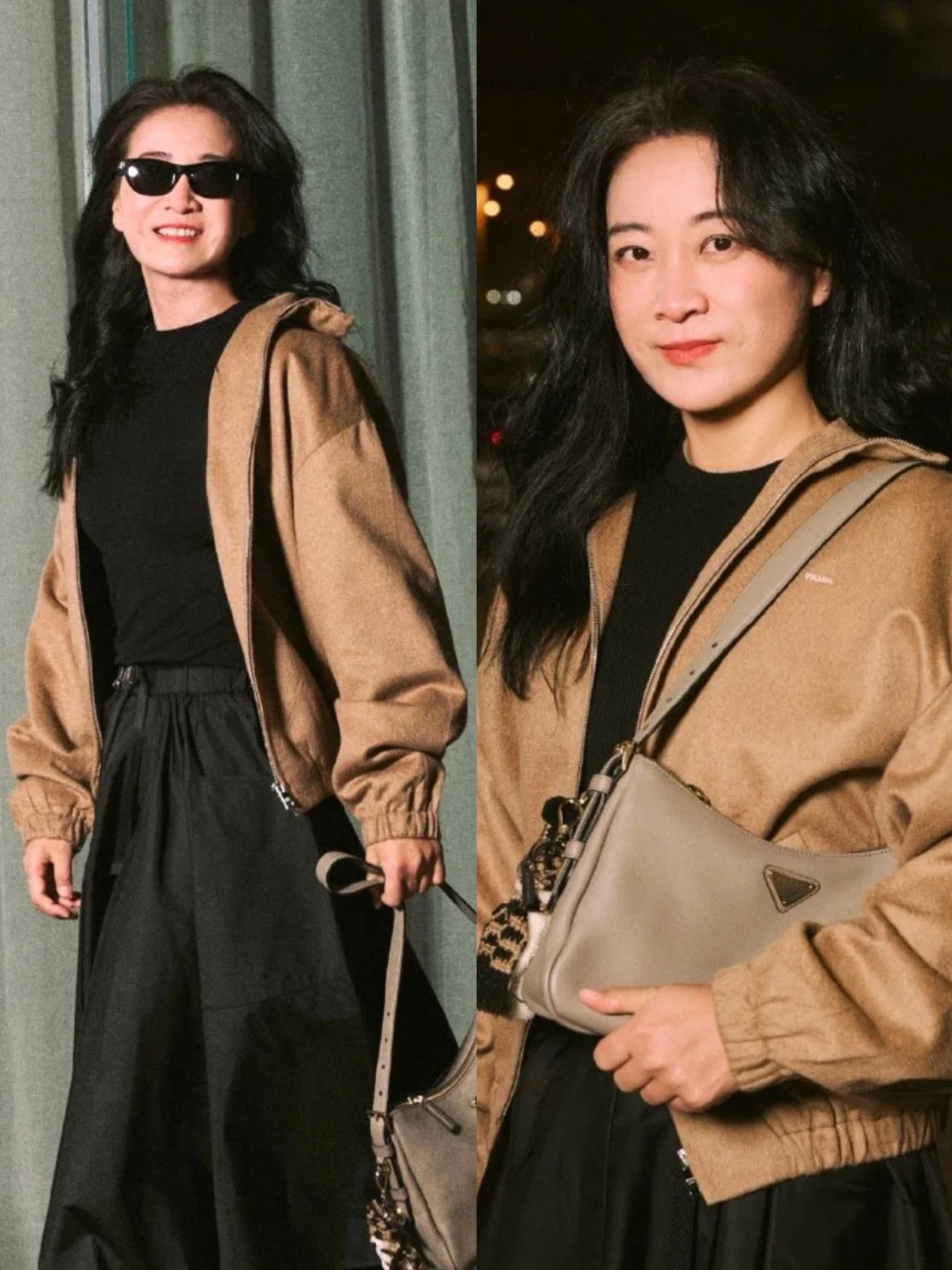 好久不见的贾玲❗烫大波浪穿长裙了！！