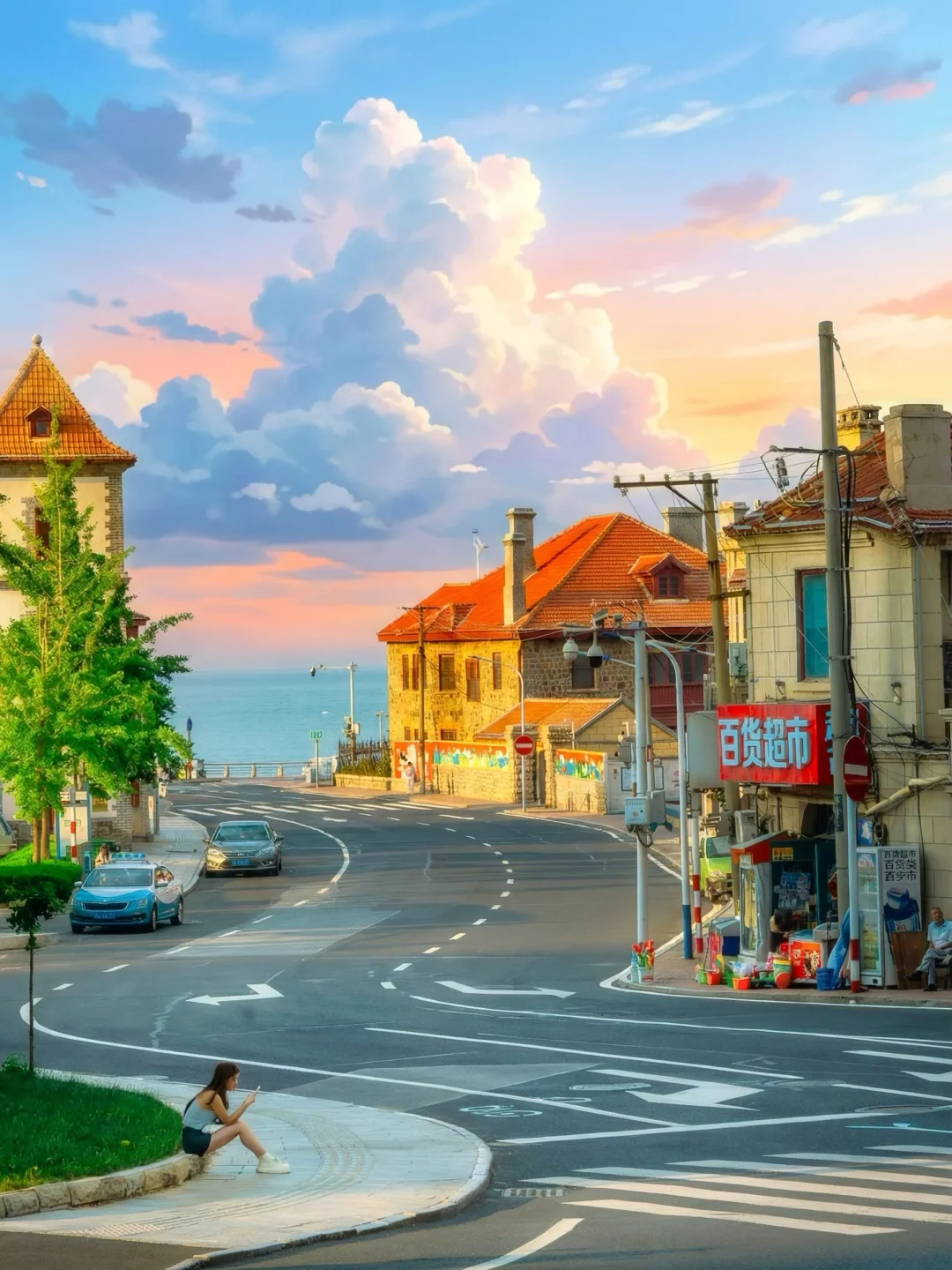 迄今为止，最喜欢的海边小城，出现啦