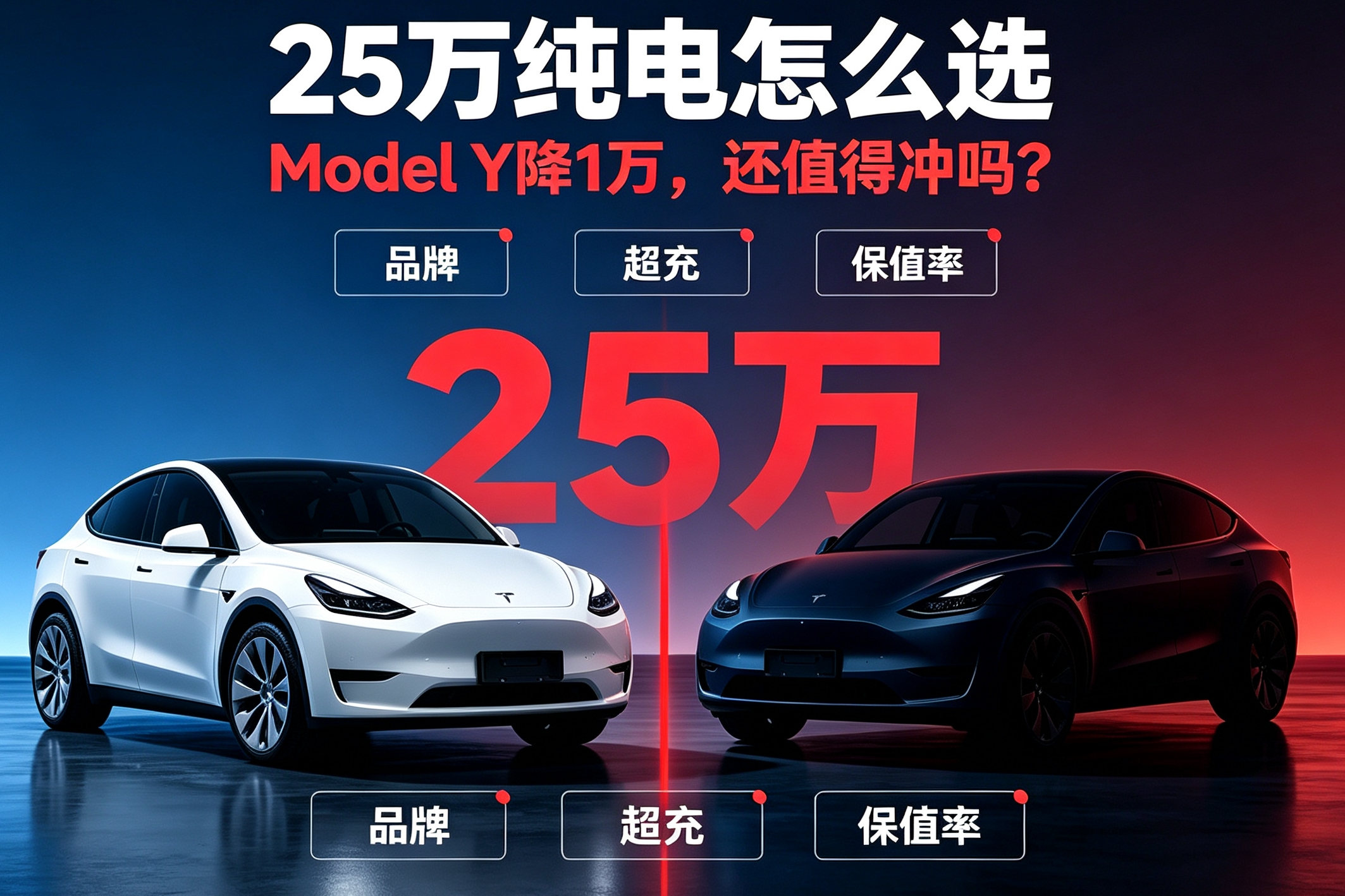 Model Y直降1万还5年0息！别冲动，这坑很多人没看见
别看到降一万就着急下单，这里面有限制条件，踩错照样吃亏。
 
我做一线汽车销售15年，见过太多被限时优惠冲昏头脑的买车人。
9月7日特斯拉官宣，9月30日前下单并且提现车，
Model Y全系直减1万，还能叠加5年0息。
 
说白了就是季度