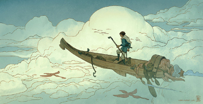 绘画欣赏 澳大利亚奇幻插画艺术家 Tim Mcburnie ​​​