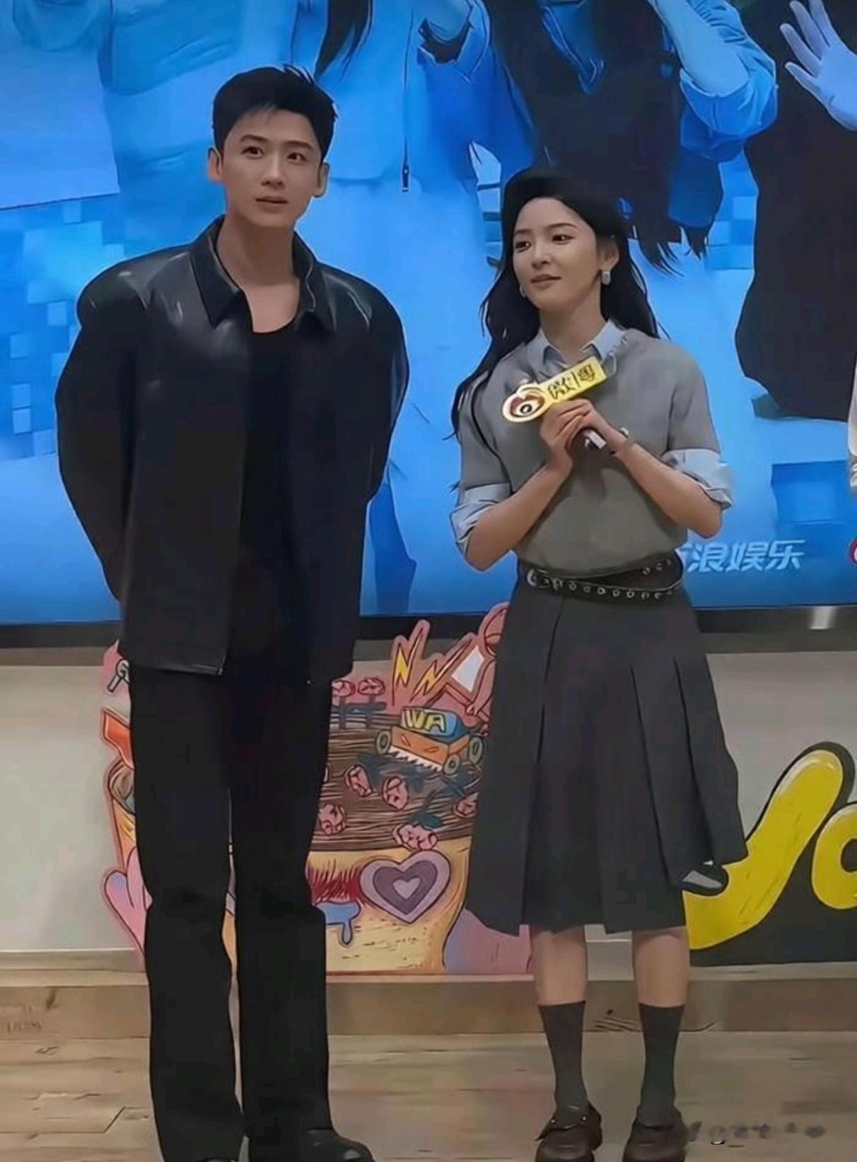 果然离开了滤镜，瞬间觉得白敬亭也不帅了，章若楠也不美了