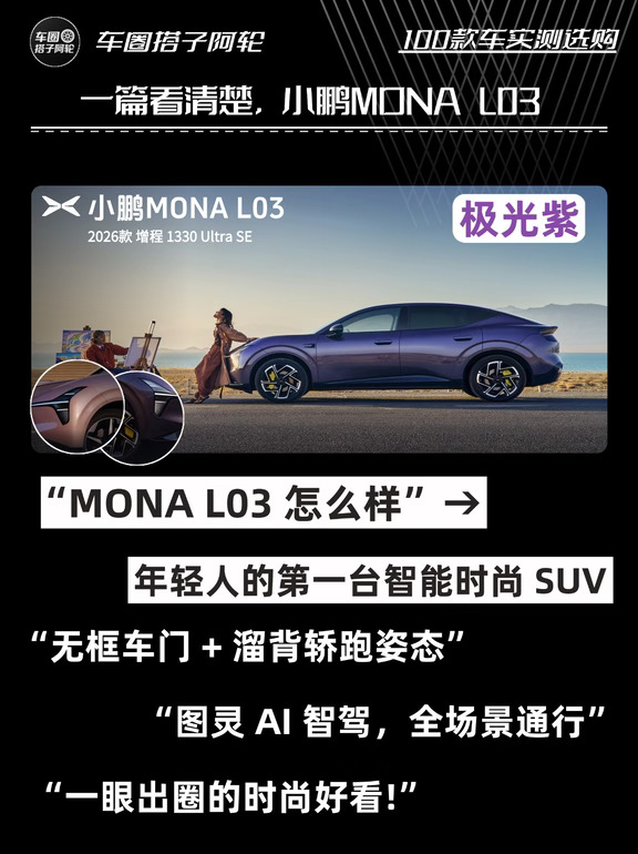 15万级颜值天花板，年轻人的第一台轿跑SUV