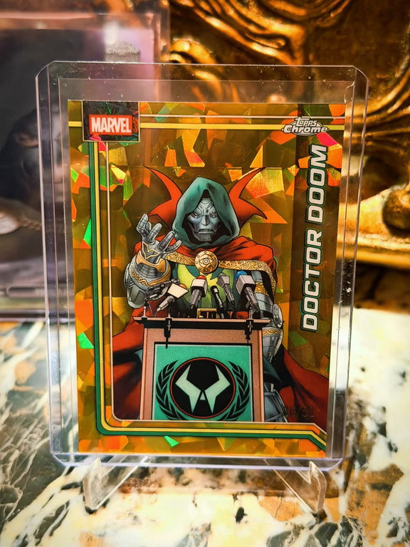 期待｜Toppschrome漫威 毁灭博士 50编金宝石