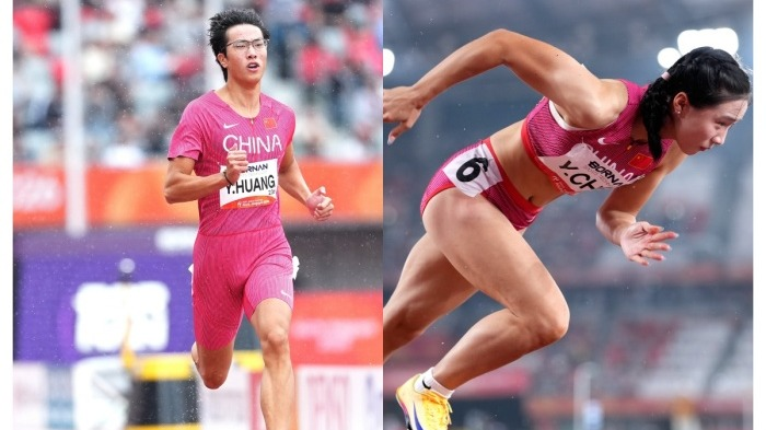 2026年爱知-名古屋亚运会男女200米决赛中，17岁陈妤颉与21岁黄友闻分获银牌，两位&34;05后&34;选手展现中国短跑新生代实力。陈妤颉因体能不足及弯道技术失误屈居亚军，黄友闻则带伤出战拼下中国队该项目20年来首枚奖牌。
陈妤颉获女子200米银牌：17岁新科百米冠军以22秒93获亚军