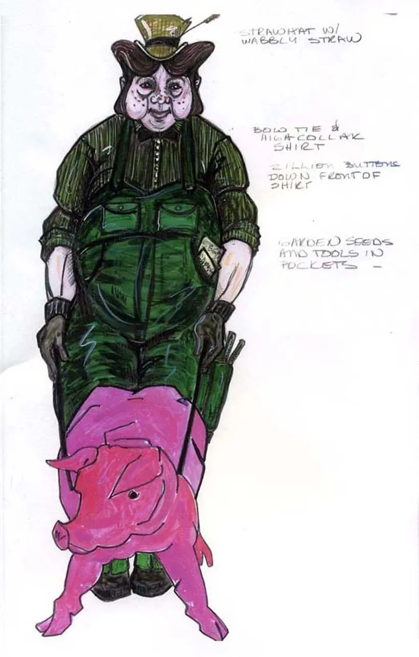 戏剧服装界的宝藏设计师手稿大赏