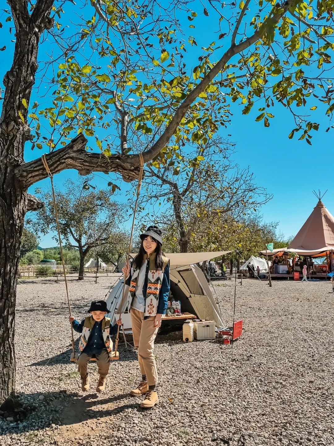 京郊1h又开新营地‼️喂驯鹿捡栗子🦌超多玩法