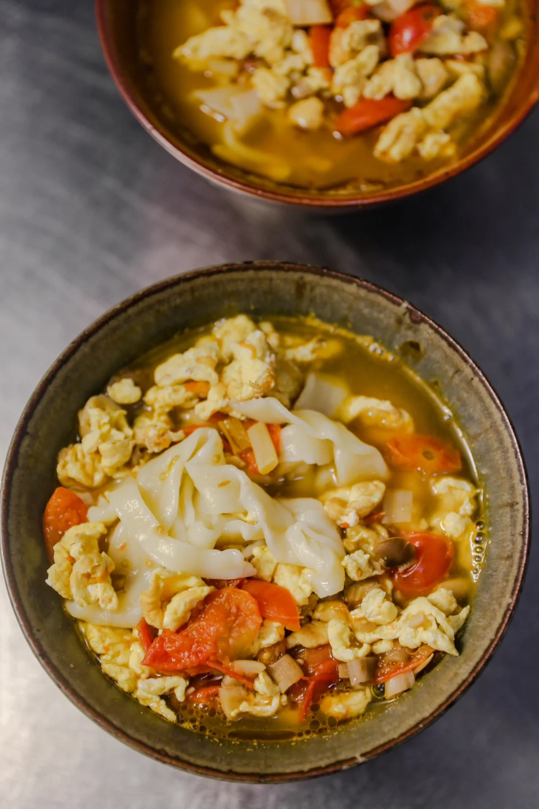 1000种面不重样（225）西红柿炒蛋面片汤