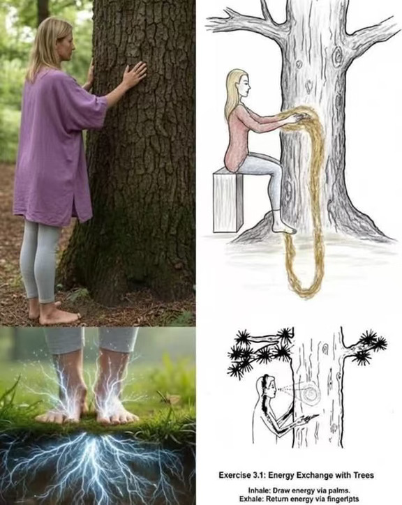 大多数人都会忽略这个事实：触摸树木——尤其是赤脚触摸——真的可以彻底改变你的心情