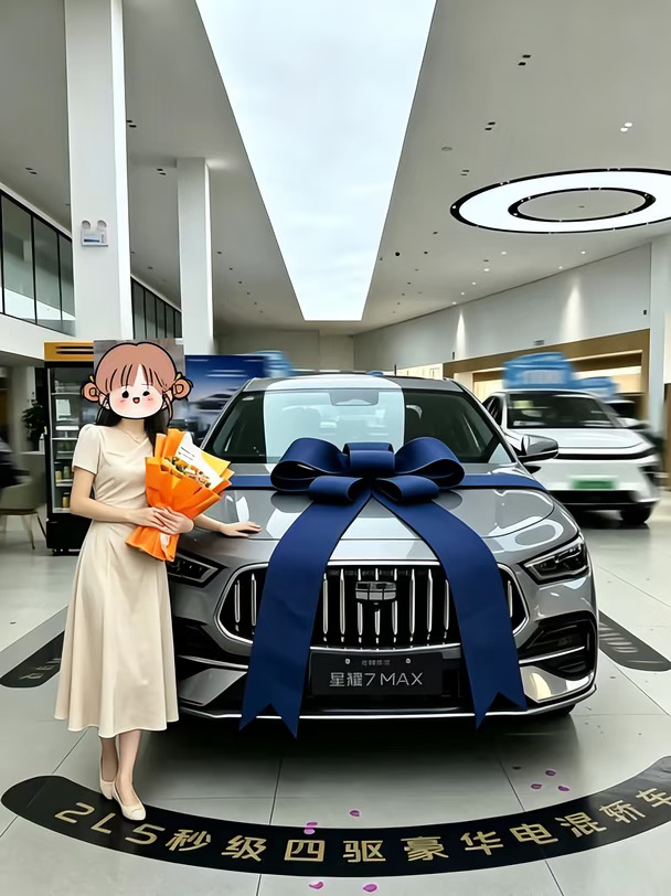 🎉美女喜提星耀7探索➕11.1w✨