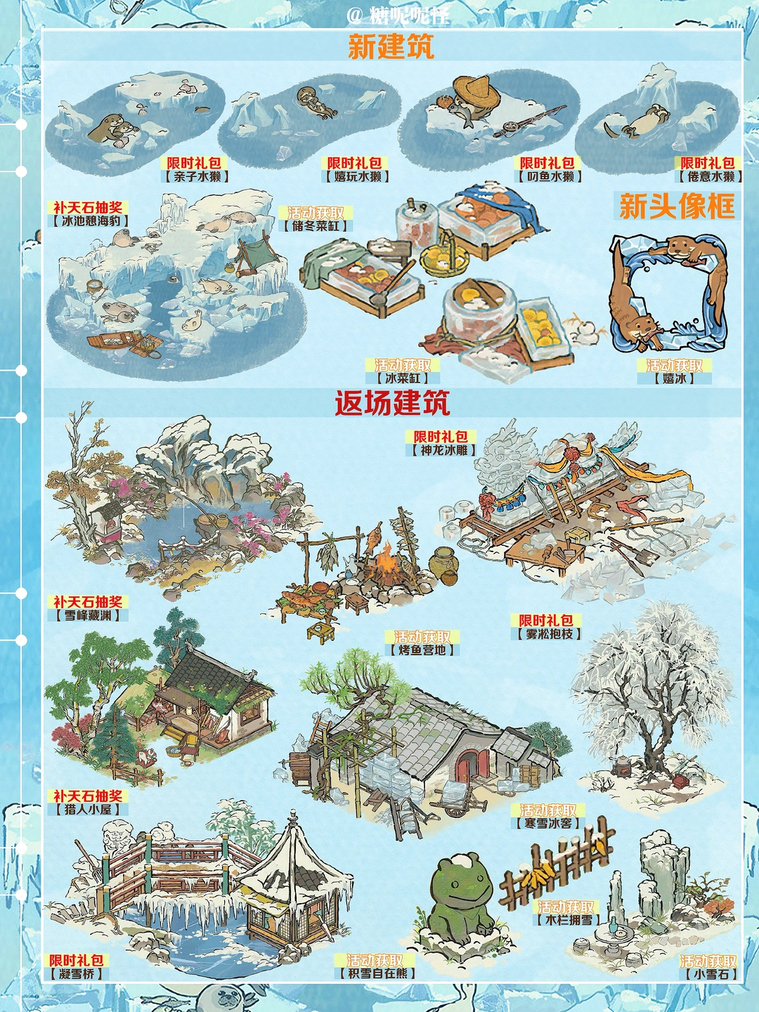 今日起（1月23日）江南百景图活动一览图‼️