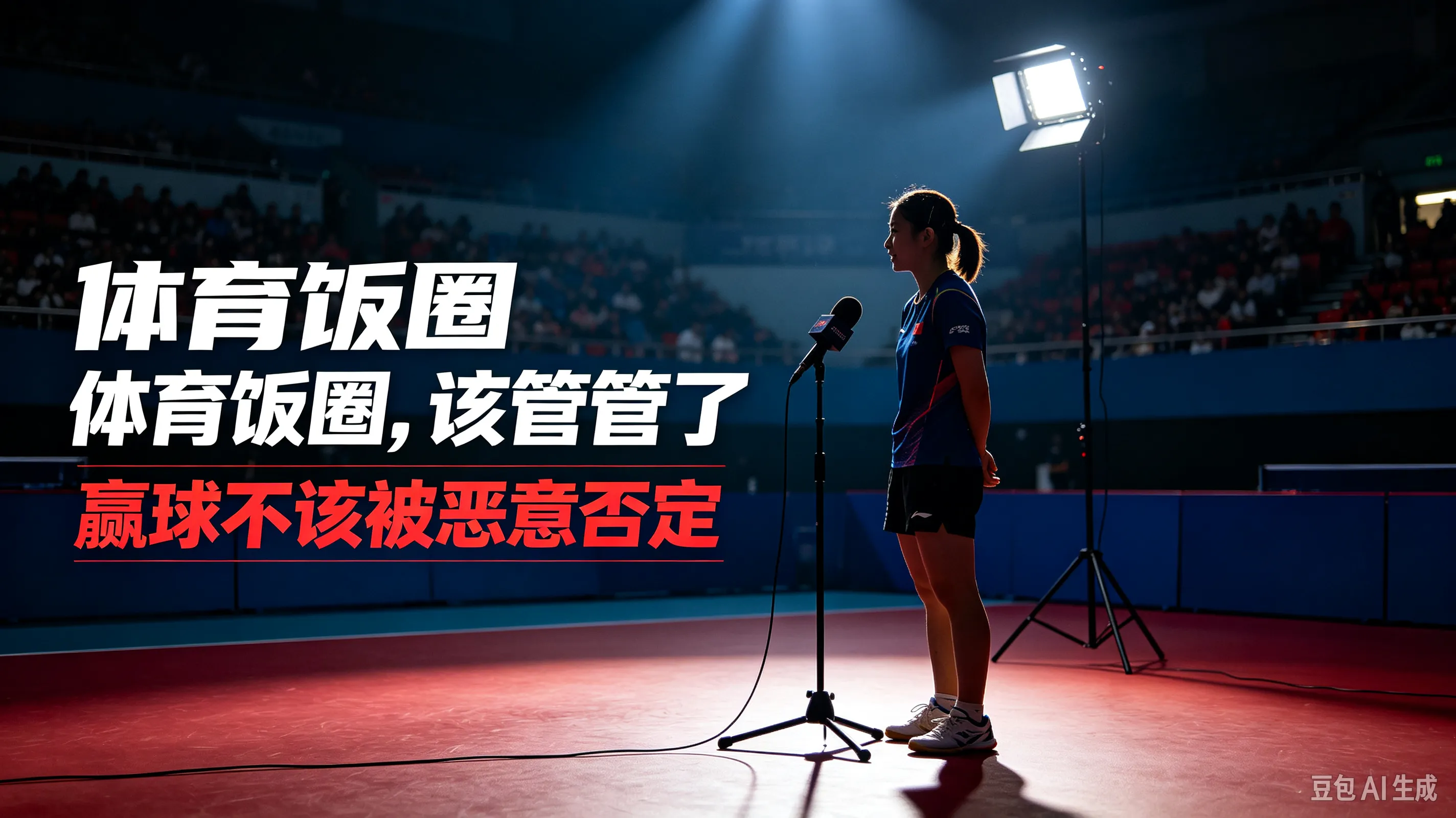体育饭圈彻底乱了！赢球被恶意嘲讽，何时才能放过运动员？
 
真的没想到，如今的国乒赛场，最让人糟心的不是激烈对抗，而是越来越失控的体育饭圈。
 
亚运会女单决赛落幕，王曼昱拿下金牌，正当她平静接受央视直播采访、认真复盘比赛，真诚感慨场上每一分都至关重要，一个细微失误就可能改变整场局势的时候。
 
镜