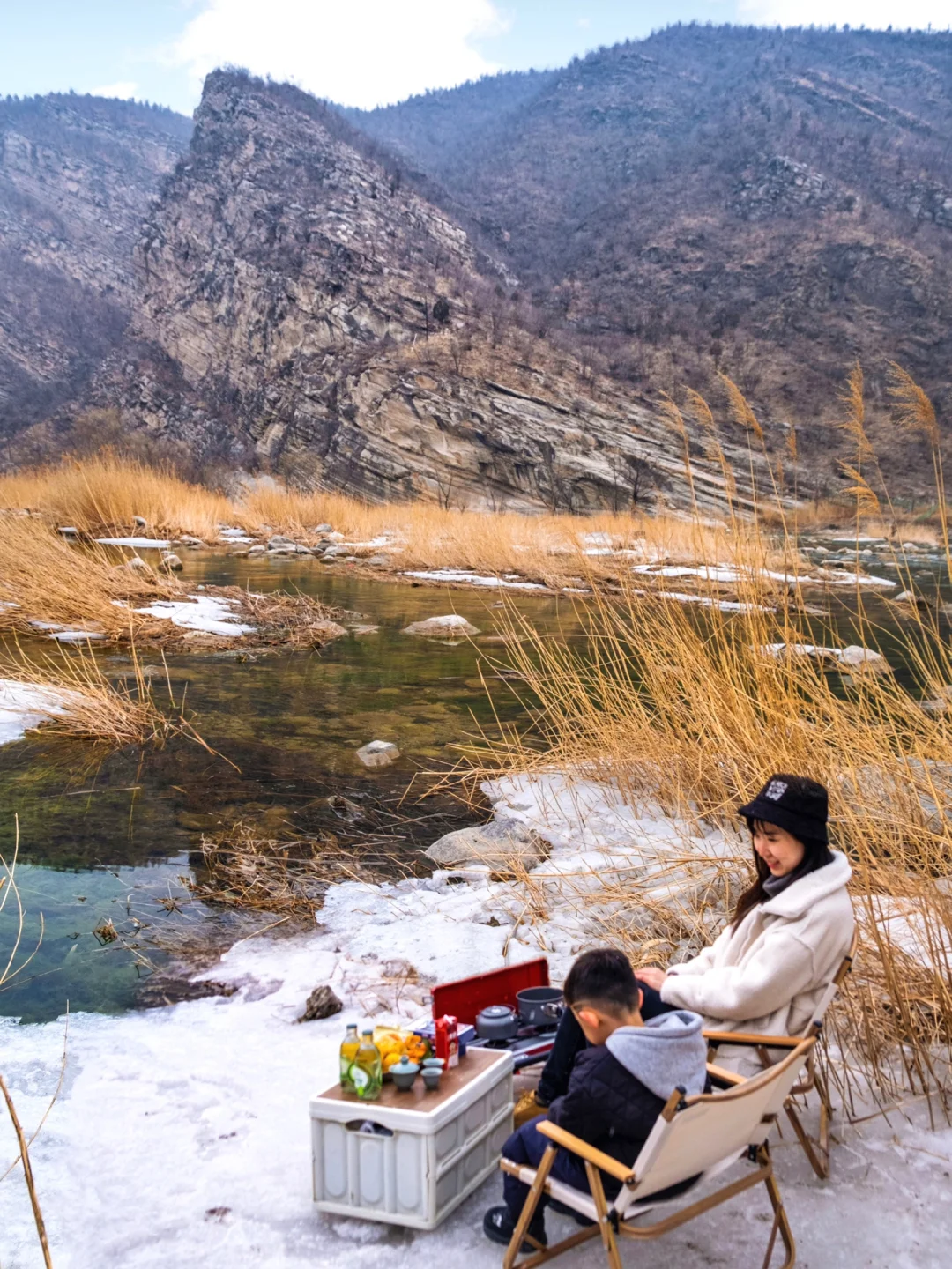 京郊冰河世纪露营🏔️徒步栈道✔️赏山河美景