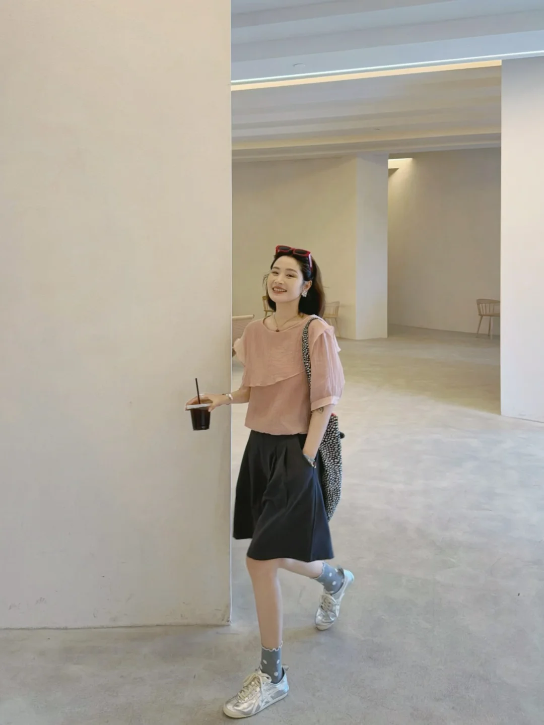 夏日灰配粉🩰甜美又日常～