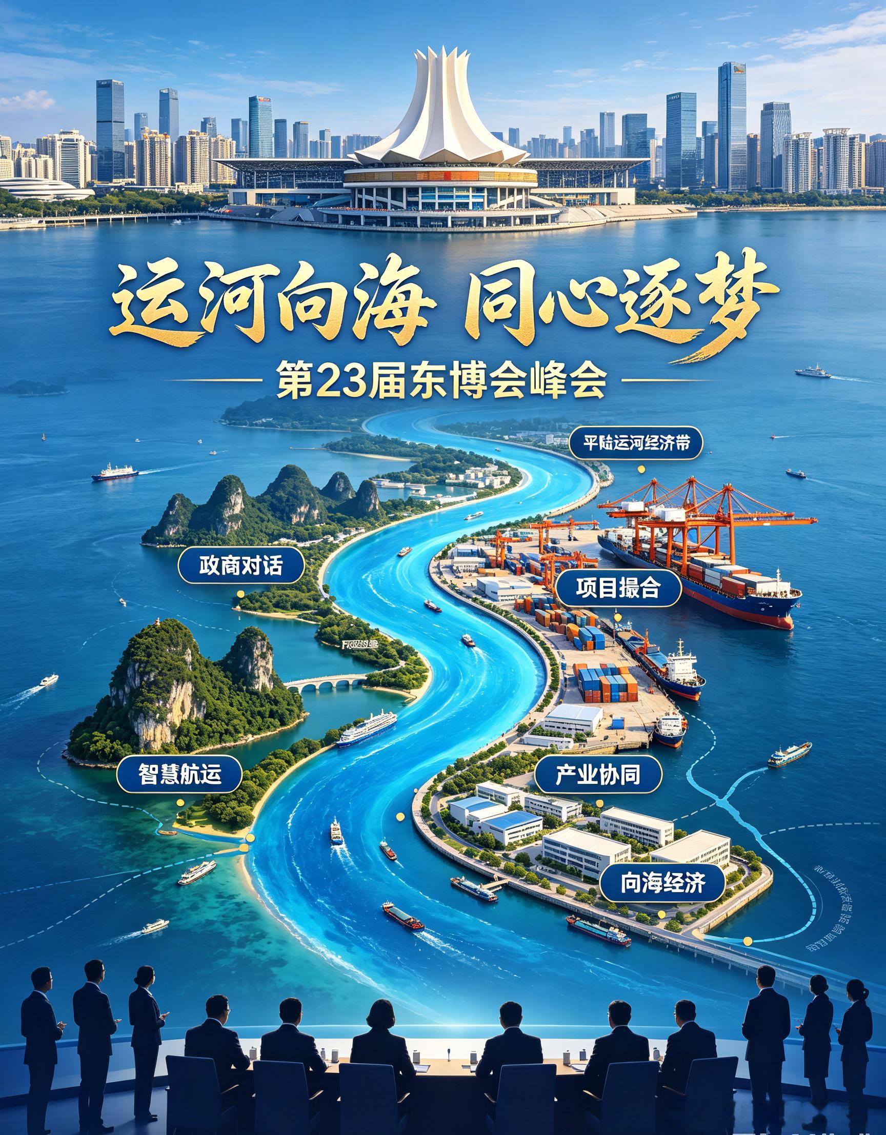 第23届中国‑东盟商务与投资峰会落地南宁，紧扣中国—东盟自贸区3.0版落地实施关键节点，打造政商对话、专题研讨、项目撮合全方位合作生态。本次峰会最大亮点为“人工智能+峰会”，AI会展大模型、数字主持人、智慧航运案例轮番登场，发布AI国际合作案例集，加速科技成果向东盟落地。

活动坚持企业为主 ​