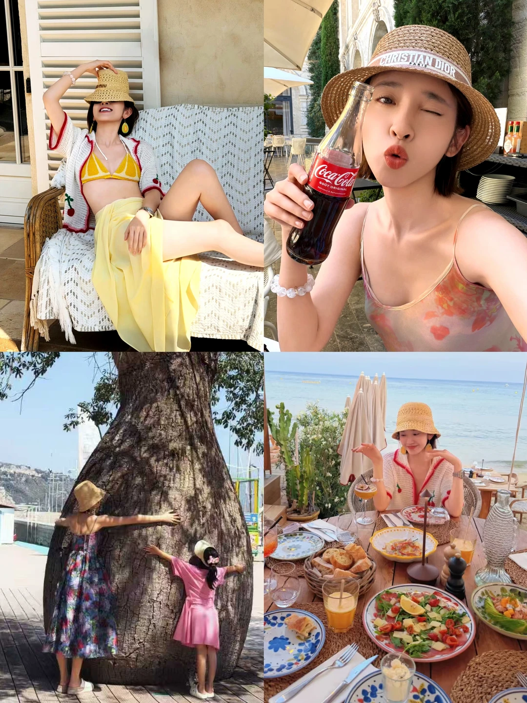 唐艺昕母女法国度假❗扑面而来的明媚啊