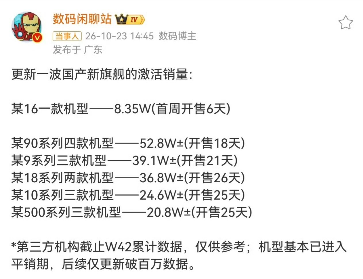 身边真的好多朋友换机都选它#曝华为Mate90连续多周国产旗舰销量第一# ​