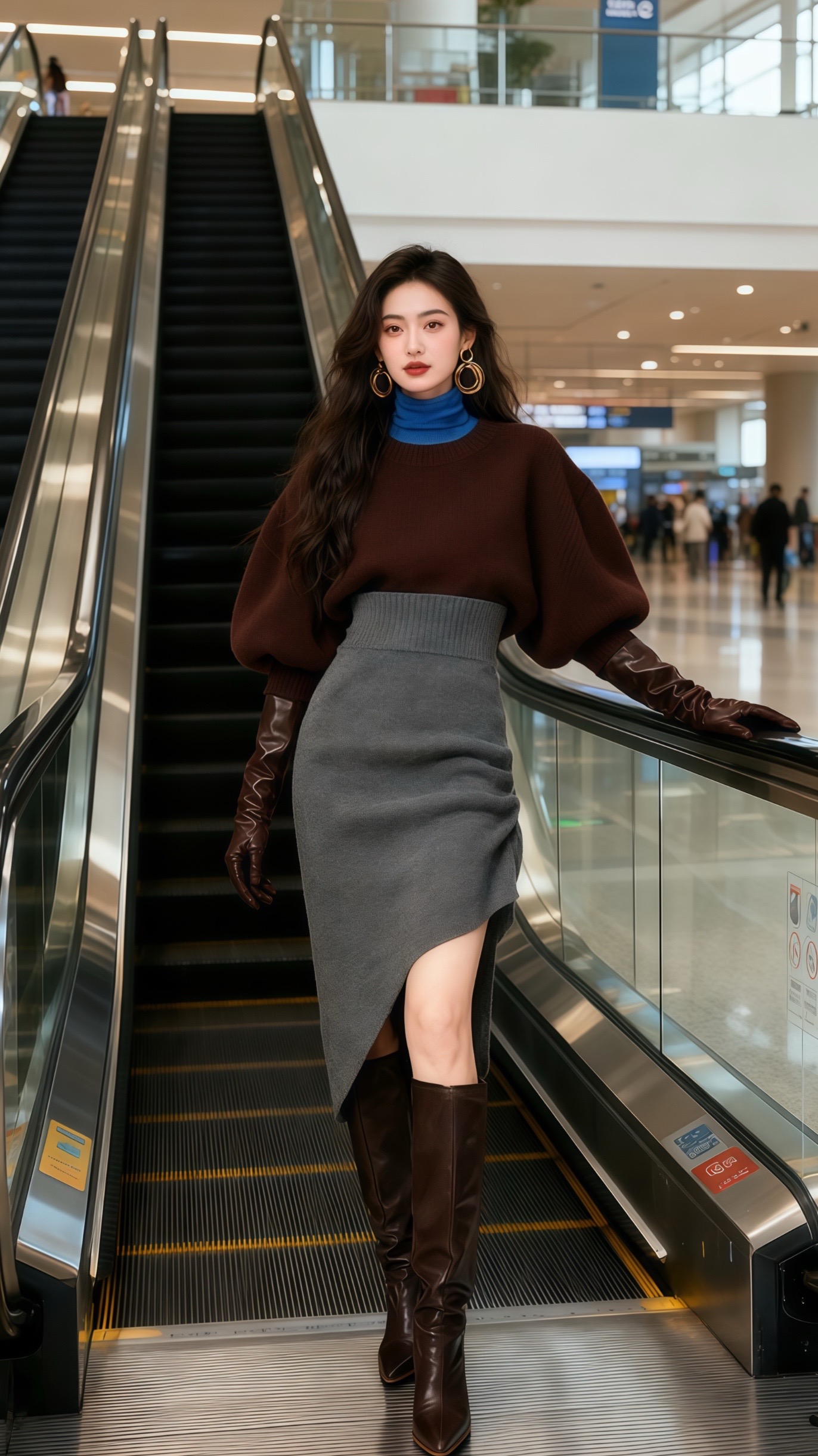 <p>拽姐穿搭 一眼就心动的高质感穿搭 穿搭才是改变气质的关键 时尚穿...