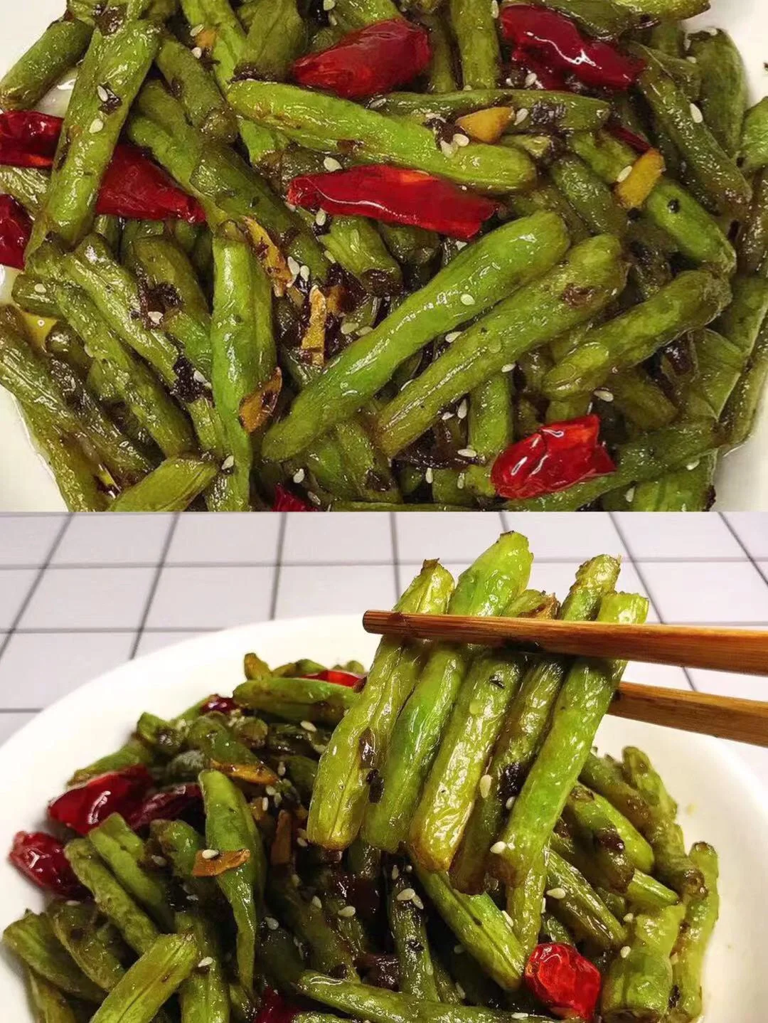 太香嫩了！干煸四季豆，比肉还好吃！