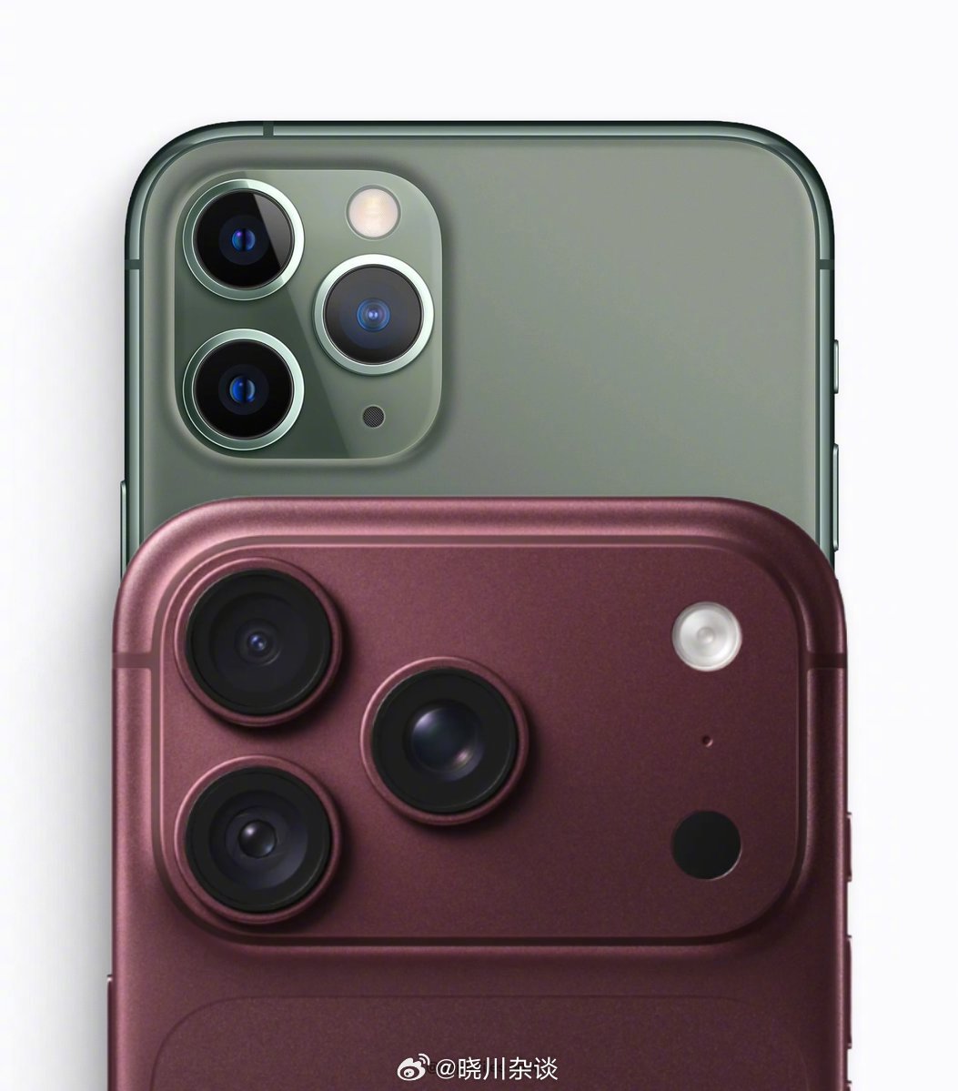 从iPhone11 Pro Max到iPhone18 Pro Max，苹果虽然一直维持三摄方案，但对比来看镜头模组已经大了大一圈。不光硬件上升级，影像算法也迭代了好几代。镜头数量没有增加，但是拍照还有视频的能力，早就不可同日而语。有机会拿这两台机器拍一组样张对比，直观看看苹果这些年影像到底提升了多少。 ​