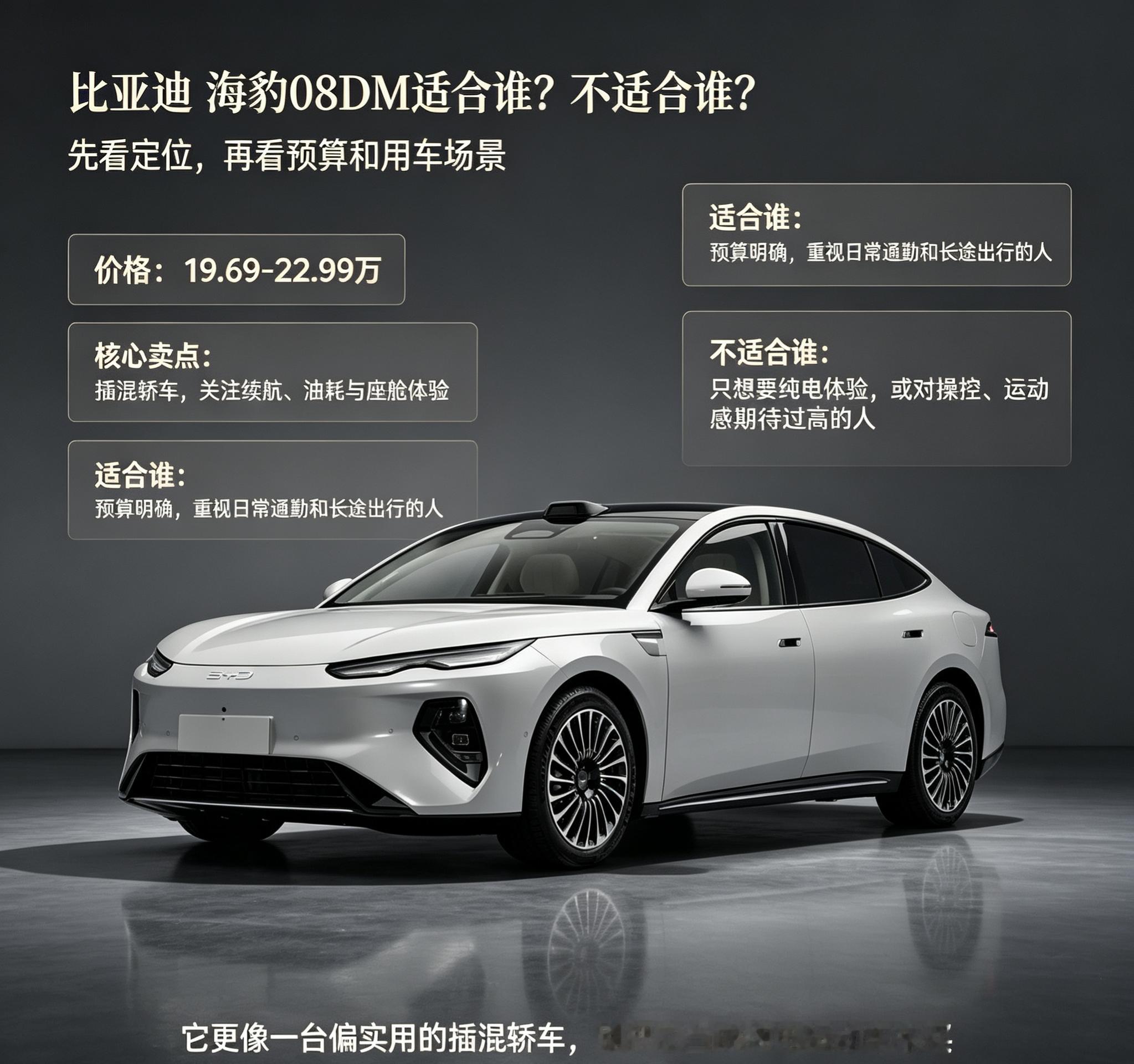 比亚迪海豹08DM怎么样