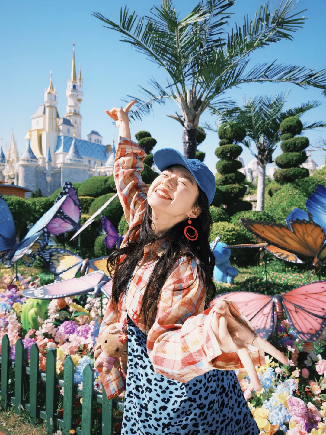 存一些生命力满满的假期出游拍照姿势🦋🏰📸