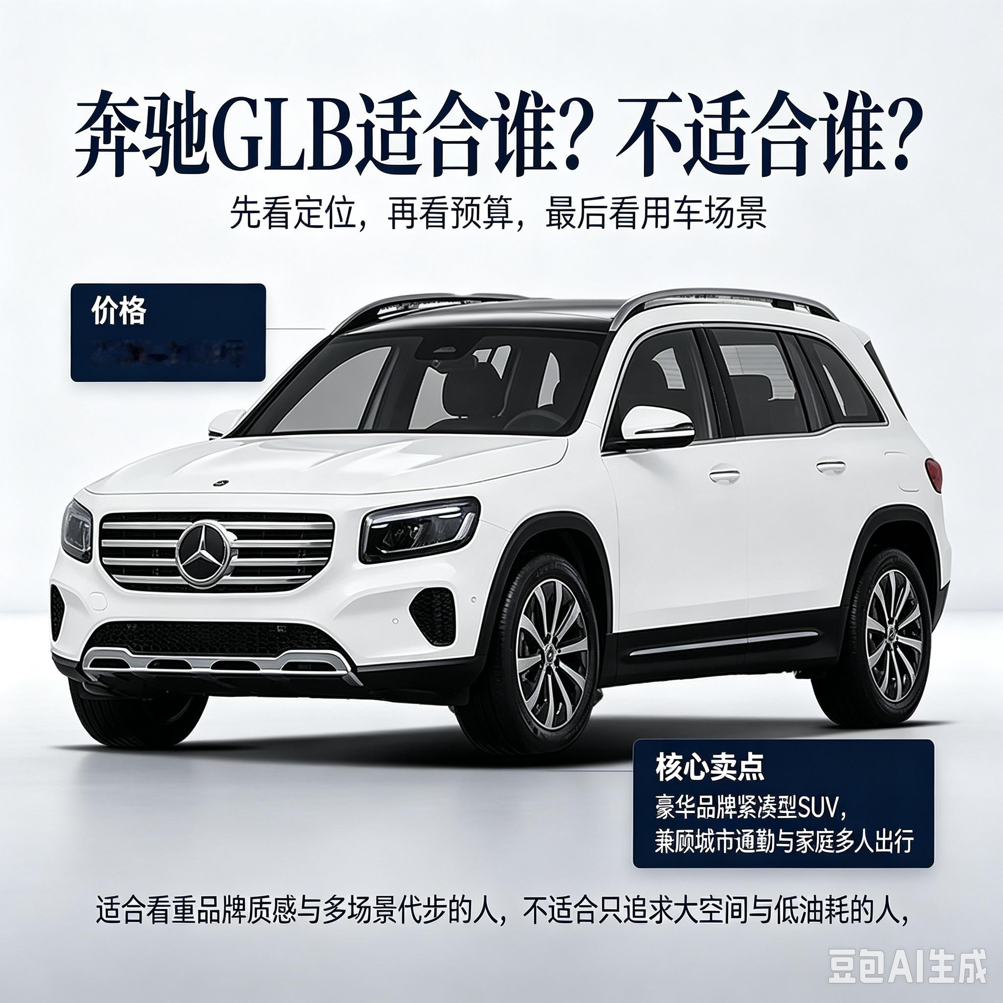 奔驰GLB适合谁 不适合谁