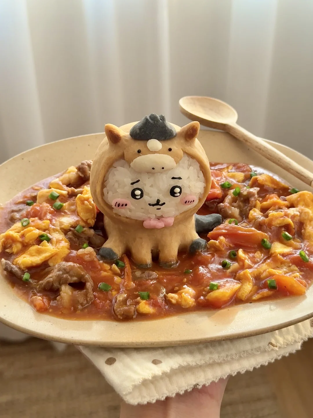 chilkawa小马番茄牛肉滑蛋饭🍅